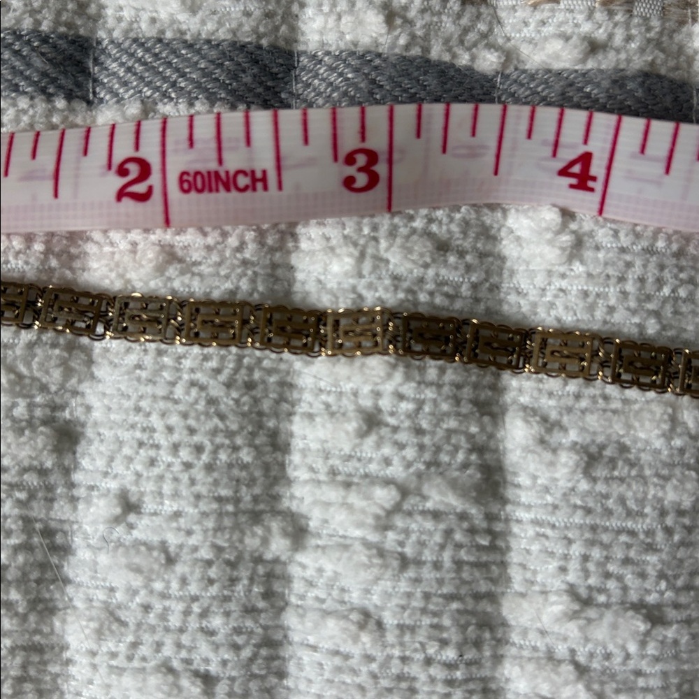 10kt. 4.1 grams bracelet - Picture 2 of 3